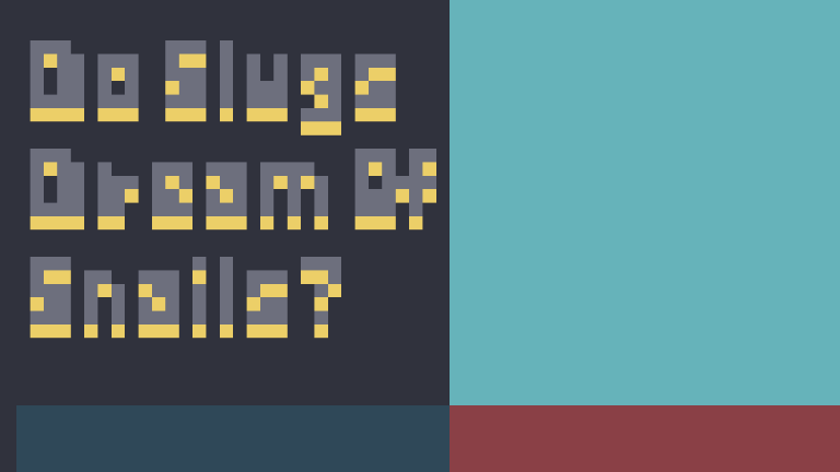 Image of the Do Slugs Dream of Snails Game Logo